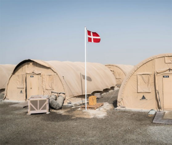 Den danske lejr i Abu Dhabi